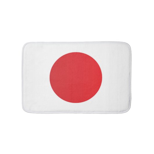 日本国旗 バスマット (正面)