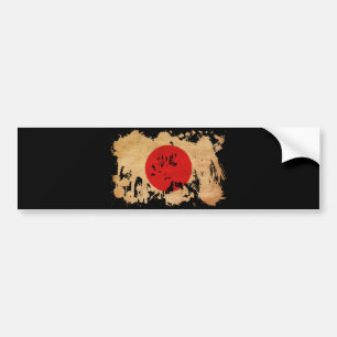 日本国旗 バンパーステッカー