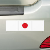 日本国旗 バンパーステッカー (車上)