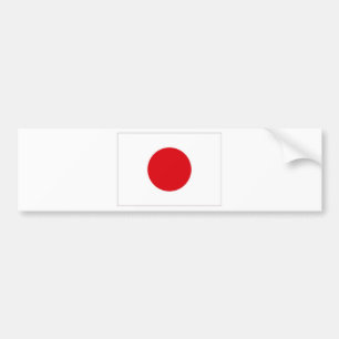 日本国旗 バンパーステッカー