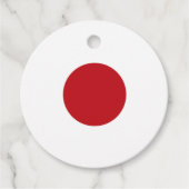 日本国旗 フェイバータグ (正面)
