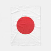 日本国旗 フリースブランケット (正面)