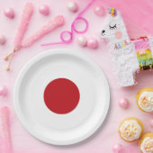 日本国旗 ペーパープレート (パーティー)