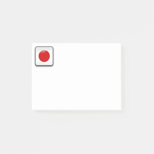 日本国旗 ポストイット (正面)