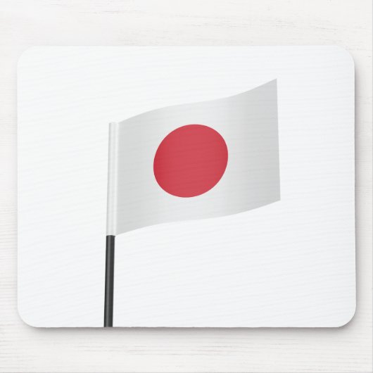 日本国旗 マウスパッド (正面)