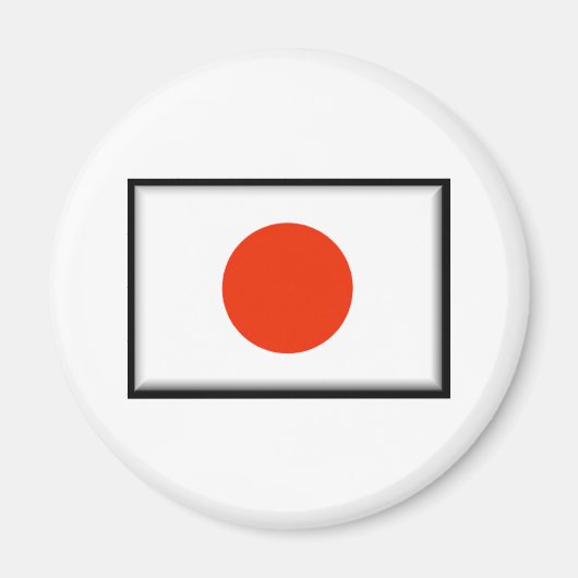 日本国旗 マグネット (正面)