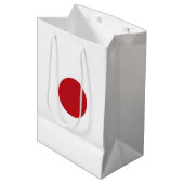 日本国旗 ミディアムペーパーバッグ (正面アングル)