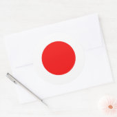 日本国旗 ラウンドシール (封筒)
