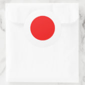 日本国旗 ラウンドシール (バッグ)