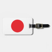 日本国旗 ラゲッジタグ (正面横)