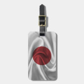 日本国旗 ラゲッジタグ (正面縦)