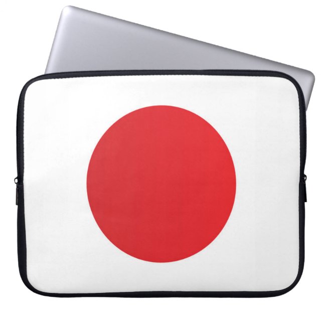 日本国旗 ラップトップスリーブ (正面)
