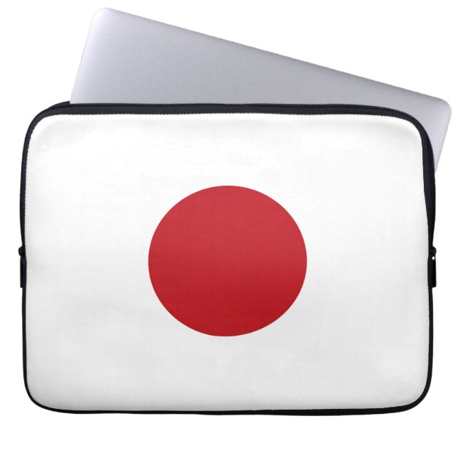 日本国旗 ラップトップスリーブ (正面)