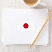 日本国旗 ラベル (インサイチュ)