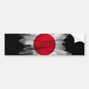 日本国旗、国旗 バンパーステッカー