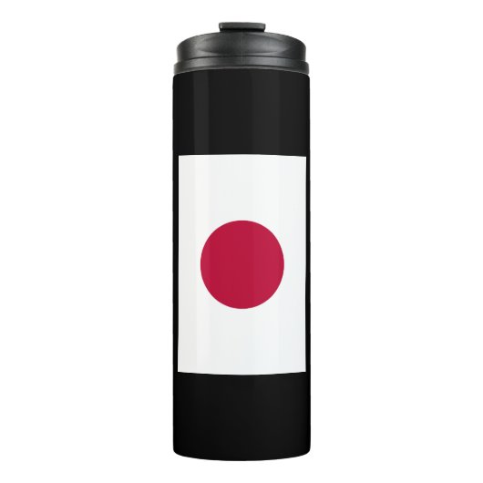 日本国旗:日の丸、日章木、赤日 タンブラー (正面)