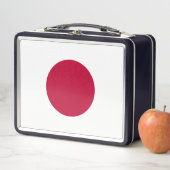 日本国旗：日の丸、日章木、赤日 メタルランチボックス (インサイチュ)