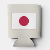 日本国旗：日の丸、日章木、赤日 缶クーラー (裏面)