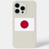 日本国旗：日の丸、日章木、赤日 Case-Mate iPhoneケース (裏面)