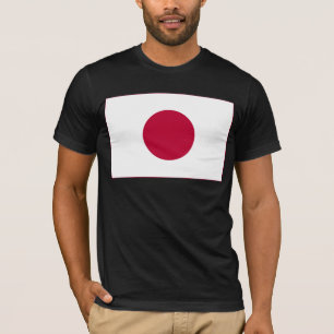 日本国旗:日の丸、日章木、赤日 Tシャツ