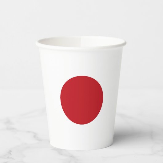 日本国旗 紙コップ (左)