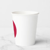 日本国旗 紙コップ (裏面)