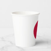 日本国旗 紙コップ (正面)