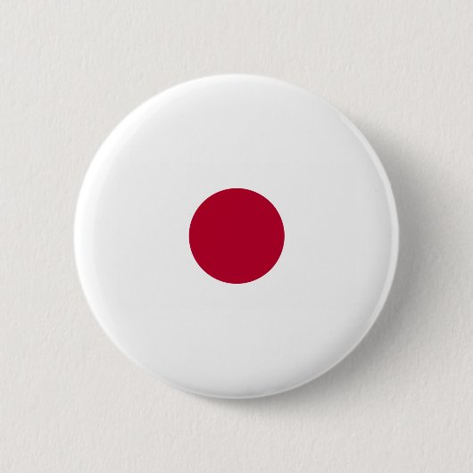 日本国旗 缶バッジ (正面)