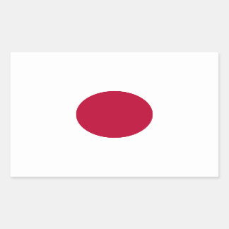 日本国旗 長方形シール