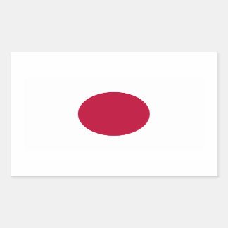 日本国旗 長方形シール