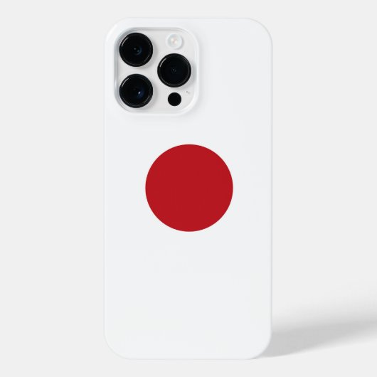 日本国旗 iPhoneケース (裏面)