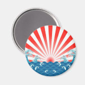 日本国旗 – NIPPE マグネット (正面/裏面)