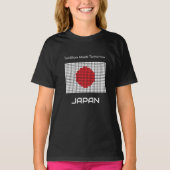 日本国旗 Tシャツ (正面)