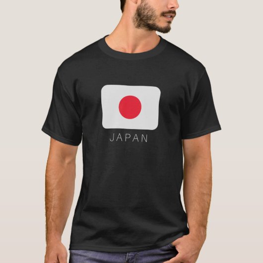 日本国旗 Tシャツ (正面)