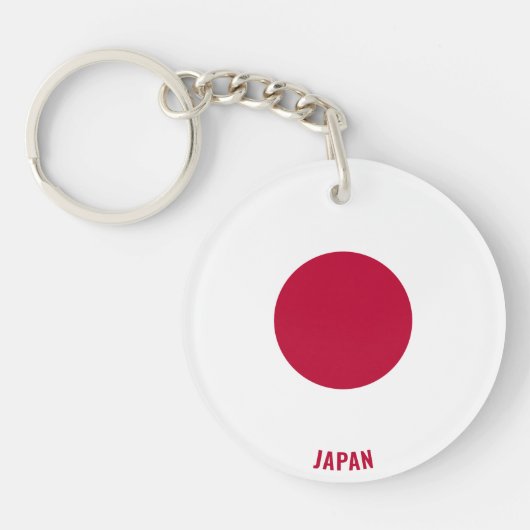 日本国魅力的旗 キーホルダー (正面)