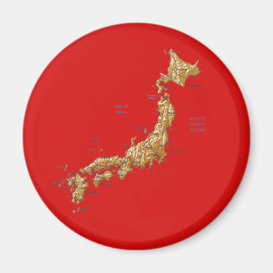 日本地図マグネット マグネット