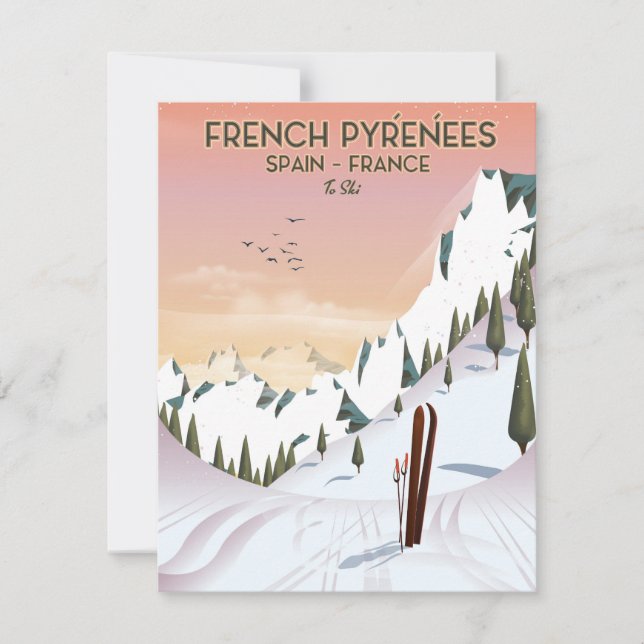 日本地図図解入りの、写真付きの旅行ポスタープリント。 (正面)