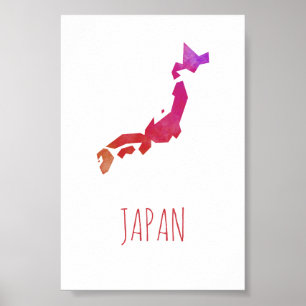 日本地図 ポスター
