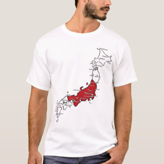 日本地図 Tシャツ