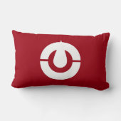 日本地方旗県高知県 ランバークッション (裏面)