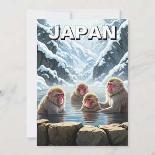 日本地獄谷猿公苑スノーモンキー シーズンカード