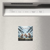 日本地獄谷猿公苑スノーモンキー マグネット (インサイチュ (食洗機))