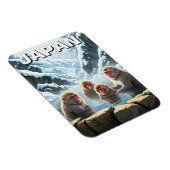 日本地獄谷猿公苑スノーモンキー マグネット (右側)