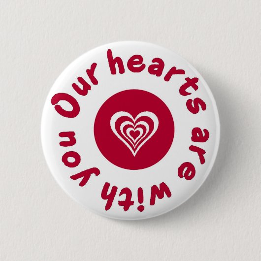 日本地震および津波のレリーフ、浮き彫りのワイシャツ 缶バッジ (正面)