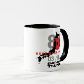 日本地震8.9 マグカップ (正面右)