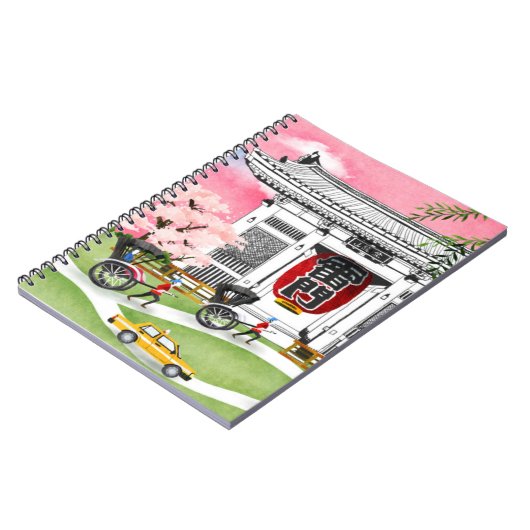 日本場面 ノートブック (左側)