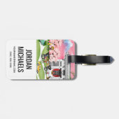 日本場面 ラゲッジタグ (裏面横)