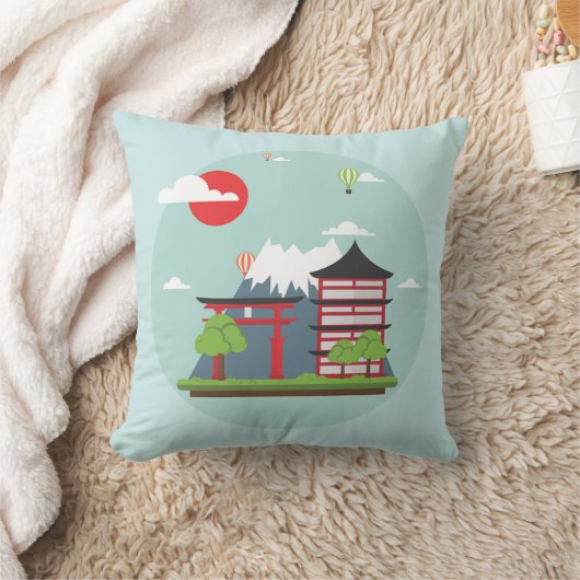 日本夢 クッション (ブランケット)