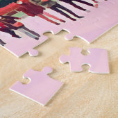 日本奈良の美しい春 ジグソーパズル (側面)