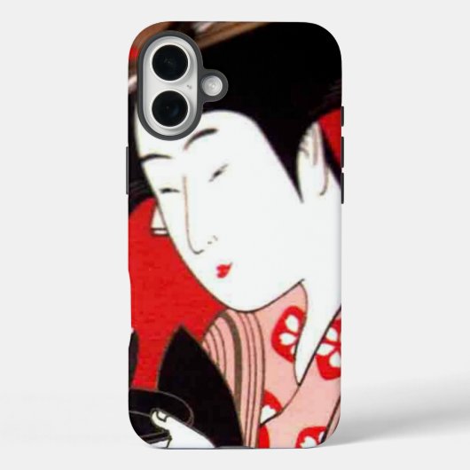 日本女性茶道式 | 禅アートプリント Case-Mate iPhoneケース (裏面)